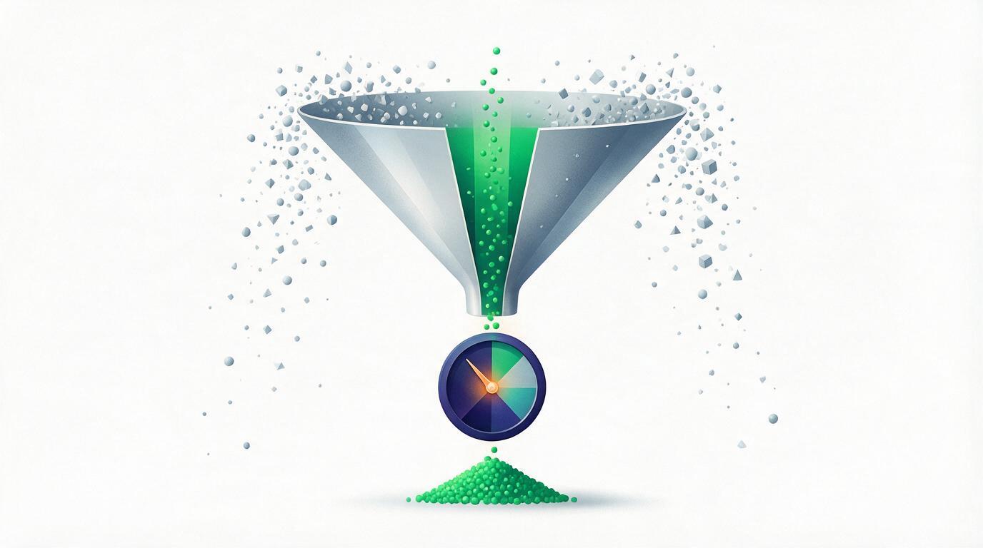Survivorship bias in admissions reporting: only converted leads are measured